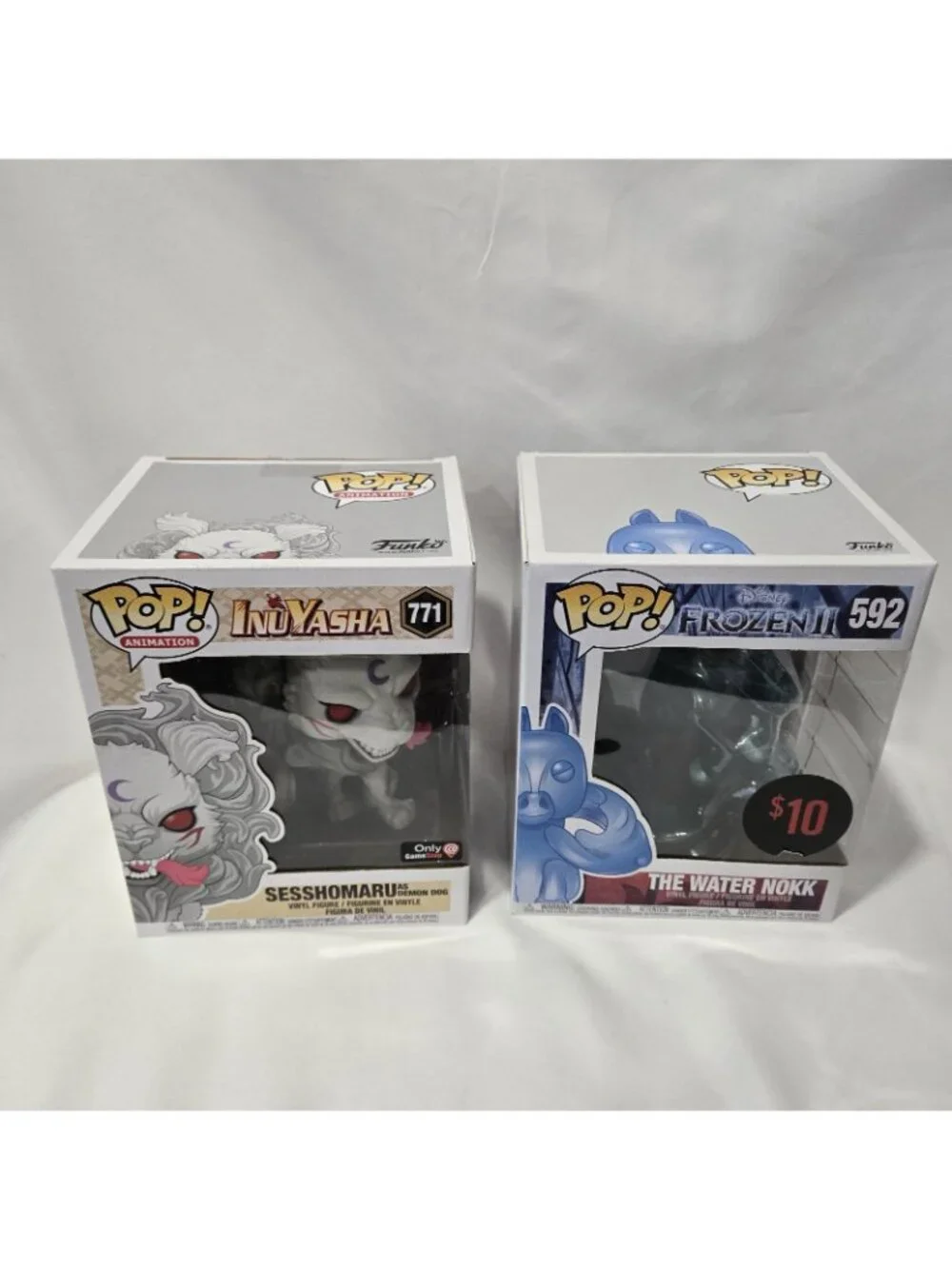Lot Of 11 Funk Pops Anime Staw Wars Kingdom Hearts DC Yu-Gi-Oh Inuyasha Hunter
